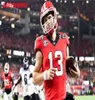 19 Brock Bowers Maillots UGA College Playoff Football Jersey 22 Javon Bullard Jersey 15 Carson Beck 84 Ladd McConkey 5 Ringo 13 Stetson Bennett IV Personnalisé