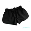 Roupas de ginástica feminina shorts de ioga esportes de esportes de corrida sem costura para mulheres 21 treino push up respirável seco rápido