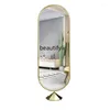 Decorative Figurines Yj Home Full Body Dressing Floor Mirror Nordic Light Luxury Style Ins Etiquette