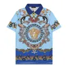 New Fashion London England Polos рубашки мужские дизайнеры Polo Рубашки High Street Emelcodery Printing Trub