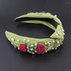 Hair Clips Summer Watermelon Cloth Headband Tiara Accessories For Women's Wedding Band Women Girls 671