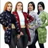 Kadınların Sıradan Sweaters Gevşek Kollu Uzun Modaya Dönüşlü Örgü Mektup Baskılı Siyah Moda Hırka Markası Büyük Boy Boyun Örme Süveter Çıkış