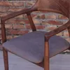 Commercial Furniture Black walnut large Hiroshima chair Support customization Purchase please contact