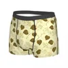 Mutande Foglie e fiori Intimo Stile pastorale Stampa Boxer Pantaloncini Mutandine da uomo Slip divertenti Regalo di compleanno