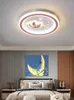 Plafonniers Acryl Cover Study LED Light Wedding Deco Blue Pink Strip Fixture Lampara Techo Project Home Office Lighting