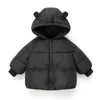 Down Jas 2023 Kinderen Parka Jassen Meisjes Leuke Kapmantels Winter Jongen Meisje Dikker Warme Kleding Geboren Baby Kids uitloper Kleding