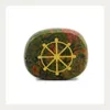 Hänge halsband naturlig kristall sten originalitet prydnad religiös buddhist falun reiki helande smycken gravrave pirat fartyg roder
