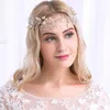 Hair Clips Handmade Gold Silver Color Vines Crystal Rhinestone Wedding Accessories Luxury Pearl Bridal Hairband Party Headchain