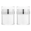 Storage Bottles 2 Pcs Vacuum Container Travel Containers Empty Lotion Bottle Skincare Lotions Creams Wide Mouth Eye