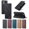 Business Magnetic Flip Wallet Case For iPhone 15 14 13 12 Mini 11 Pro XS Max X XR 8 7 Plus SE Leather Magnetic Closure Card Slots Holder Stand Phone Cover Cases