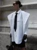 Blusas femininas taruxy terno gravata blusa feminina 2023 moda solta manga longa camisas brancas rua temperamento camisas de mujer