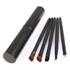 Макияж щетки 5 шт./Set Endbrow Eyeshow Set Set Concealer Eye Brow Cosmetics Shadow Brush Eyes Beauty Make Up Roots R