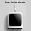 Tapis de table chauffe-tasse 5V théière thermostatique intelligente 3 vitesses USB Charge chauffage bureau pour café chauffe-lait Pad