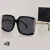 Óculos de sol de designer de moda premium com 3 estilos, presente para mulheres ou homens, óculos de sol clássicos de verão com caixa