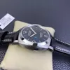 PANERIWATCH PANERAII 시계 사파이어 클리닝 팩토리 팩토리 럭셔리 디자이너 거울 자동 이동 크기 44mm 카우 히드 스트랩 시계 0RZI