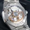 AP Swiss Luxury Watch Royal Oakシリーズ15500st.oo.1220st New Precision Steel Blue Face Men's Sports Mechanical Watch 18 IQA9
