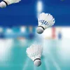 Badminton Shuttlecocks 12Pcs Goose Feather Shuttlecock Training Sports Speed Ball Outdoor Accessories 230413