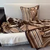 Upgrade de nieuwe lichte luxe deken kamer met airconditioning warm dutje hoogwaardige oranje deken zacht