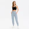 Aligns womens Lu yoga outfit solid color pant high waist designers clothes sexy legging yogas pants sports elastic fitness wear overall tights workout