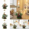 Kaarsen Kerstmis Gouden Ijzeren Kaars Venster Tafeldecoratie Kerstvakantie Decoratie Product Kerstversiering