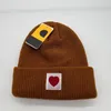 Bonnets chauds de marque pour hommes et femmes, tricotés, pour Sports de plein air, pour étudiants et amoureux, chapeau chaud et froid, automne et hiver