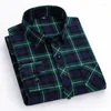 Chemises décontractées pour hommes Plaid flanelle automne à manches longues à carreaux mode Slim Fit coton doux grande taille 8XL vêtements masculins