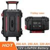 LifePo4 Battery 12V 200Ah Oplaadbaar 250Ah Trolly Case Hoge capaciteit Cel 320AH Lithium Iron Power Station voor RV -camping