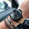 Paneraii Paneria titta på remmen titta på lyxiga mens designer automatisk mekanisk panerai designer safir spegel rörelse storlek 44mm cowhide strap sport armbandsur