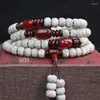 Strand Creative Xingyue Bodhi Hainan Gaomi 108 pärlor armband röda agatillbehör