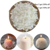 Geurkaars 100G/Pack Natural Soy Wax kaarsen kaarsen voorraden rookloos gewaxte DIY handgemaakte aromatherapie was kaarsen maken voorraden geschenk p230412