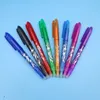 Bollpoint pennor 8pcsset 8 Färg Erasable Gel Pen 05mm Kawaii Ball Student Writing Washable Rit Tools Office School Stationery 231113