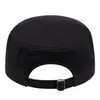 Berretti Berretto piatto nero Accessori tattici militari Cappello da baseball Cappelli di design con rivetti maschili per uomo Cappellini originali Gorras in cotone