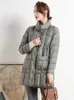 Parka femminile in piumino d'anatra bianca leggero al 90% da donna invernale nuovo caldo piumino allentato caldo ultraleggero parka da donna