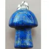 Pendentif Colliers Lapis Lazuli Oeil de Tigre Aventurine Cristal Opale Cornaline Champignon Perle WB1024