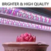 Grow Lights Vollspektrum-LED Indoor Grow Light Strips Pflanzen Hydrokultur-Kits Phytolamp Dimmbare Bars Pflanzen Indoor Growing Lampen USB-Timer P230413