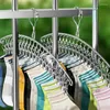 Hangers Winddicht Kleding Drogen Hanger Kledingrek 10/20 Clips Roestvrij Stalen Sok Wasserij Airer Ondergoed Sokken Houder