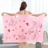 Handduk kärlek badbadrock mjuk lyftning wrap bröstfiber absorberande bärbar som kan bära kvinnor sexiga pyjamas