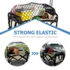 Bilarrangör Elastic Cargo Net Folding Tool Utility Wagon Bag Bagage Beach Cart Abs Mesh Pocket Travel