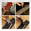 45/72pcs de reparação de guitarra kit de ferramentas de manutenção com um conjunto de ferramentas para guitarra de guitarra para guitarra acústica para guitarra