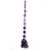 Подвесные ожерелья xsm простой дизайн натуральный камень Reiki Healing 7 Чакра Меркаба Кристалл Дом Декор Дерь