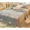 Couverture couvertures couvertures de flanelle de toison de corail chaud doux pour lits en fausse fourrure jet de couvre-couvre de couleurs