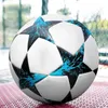 Balls Top Soccer Ball Team Match Football Grass Outdoor Indoor Game Use Group Training Official Size 5 Seamless PU Leather 231113