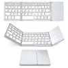 Clavier pliable sans fil Bluetooth, Ultra-mince, pour ordinateur de bureau et de bureau, prend en charge trois systèmes B033