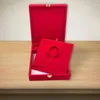 Jewelry Pouches Velvet Wedding Storage Holder Box 7.5x9x2.3inch Soft Touch With Lock For Mother Girlfriend Wife