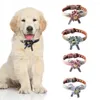 Dog Collars Neck Circle Adjustable Buckle Design Collar Pet Cat Flower Bowknot Necklace