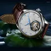 Armbanduhren Original Aesop Tourbillon Uhrwerk Uhr Herren Mechanisch Saphirglas Zifferblatt Uhren Herren Montre Homme 2023 Luxus