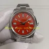 4 Color Super Watch Authentic Picture for 41mm Mens Green Blue Red Black Luminous Dial 124300 Smooth Bezel 904L Steel Bracelet EW Cal.3230 Movement Automatic Watches