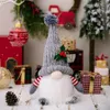 Noel Bebeği Elf Gnome Led Işık Noel Süslemeleri Noel Işık Cüce Knited Hat Glow Rudolf Bebek Yeni Yıl Hediyeleri