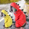 Abbigliamento per cani Impermeabile Giacca antipioggia impermeabile staccabile per cani Abbigliamento resistente all'acqua Cappotto con cappuccio a 4 gambe per