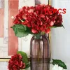 Decoratieve Bloemen 1/2PCS 5cm Pompom Kunstzijde Hoofd Hortensia Thuis Bruiloft Decoratie Scrapbooking Nep Bloemkransen